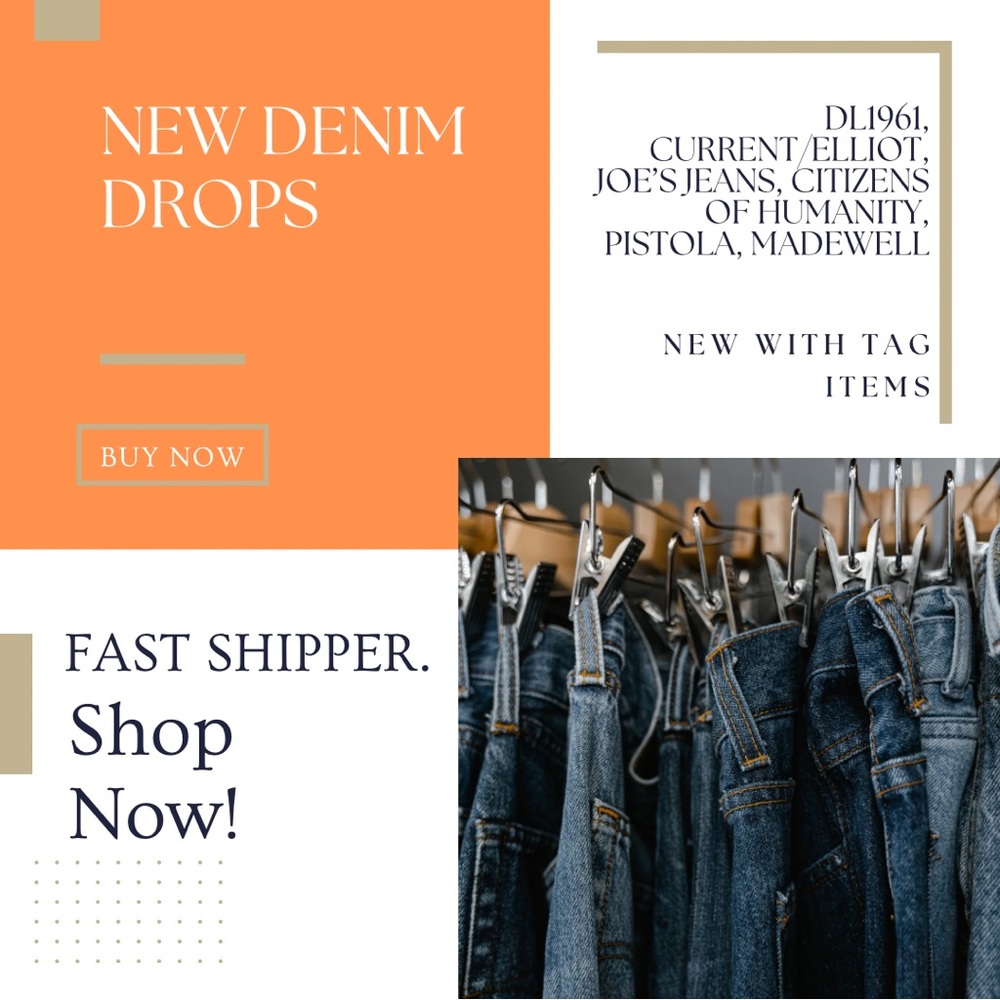 New Designer Denim Drops!